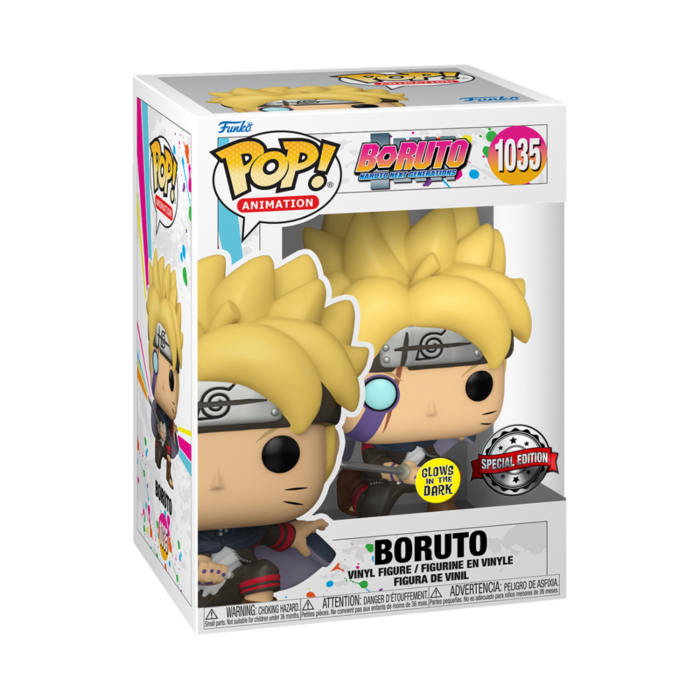Funko Funko Animation 1035 Boruto Naruto next Generation GITD Glow in the Dark Special Edition