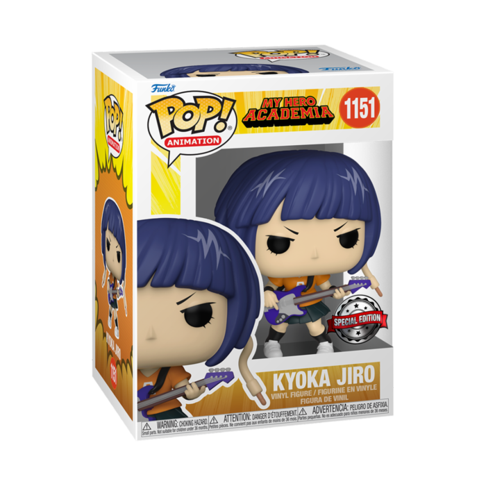 Funko Funko Animation 1151 Kyoka Jiro with Guitar Special Edition MHA My Hero Academia