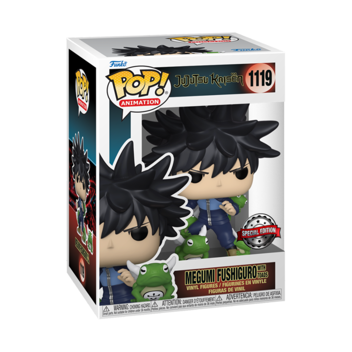 Funko Funko Animation 1119 Megumi Fushiguro with Toads Jujutsu Kaisen Speical Edition