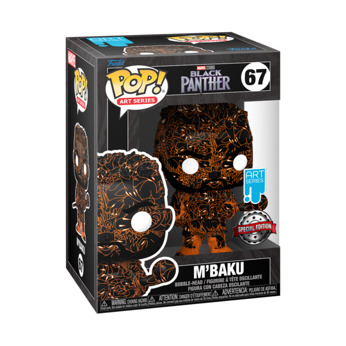 Funko Funko Art Series 67 M'Baku Marvel Black Panther Special Edition