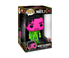 Funko Funko Marvel 1058 Infinity Killmonger Jumbo 10inch Blacklight Special Edition What If...?