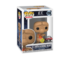 Funko Funko Movies 1258 ET with Glowing Heart GITD Glow in the Dark Special Edition E.T. The Extra-Terrestrial