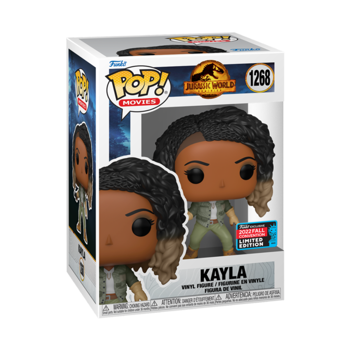 Funko Funko Movies 1268 Kayla 2022 Fall Convention Limited Edition Jurassic World Dominion