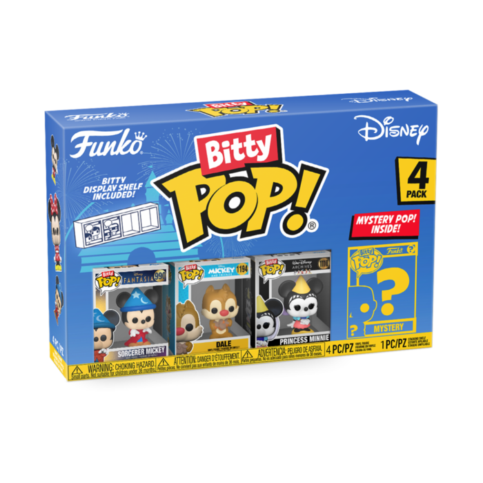 Funko Funko Bitty POP 4pack Disney Sorcerer Mickey