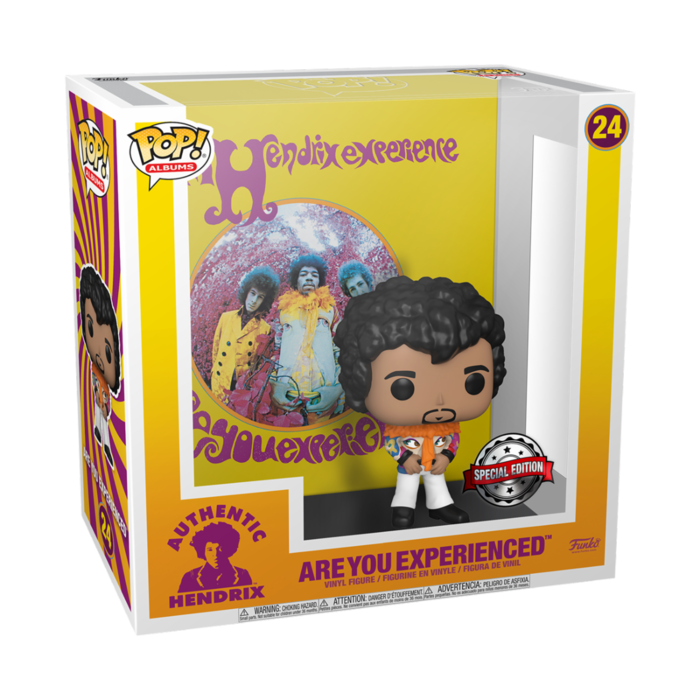 Funko Funko Albums 024 Jimi Hendrix Are You Experienced Special Edition Rocks Music