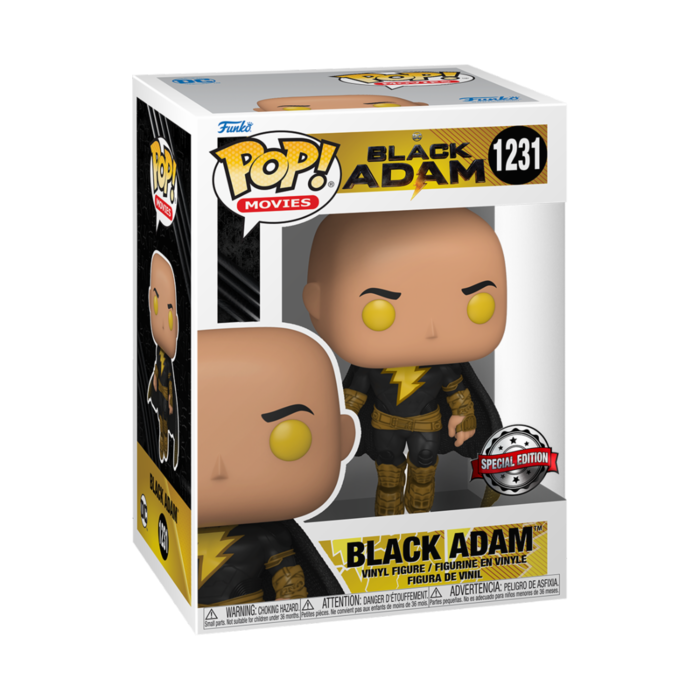 Funko Funko Movies 1231 Black Adam Flying Special Edition Heroes DC