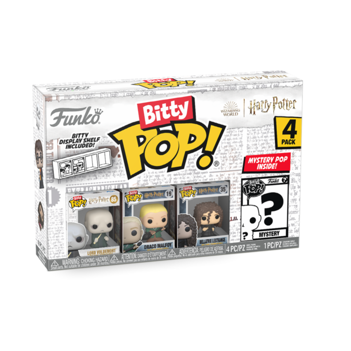 Funko Funko Bitty POP 4pack Harry Potter Voldemort HP Wizarding World