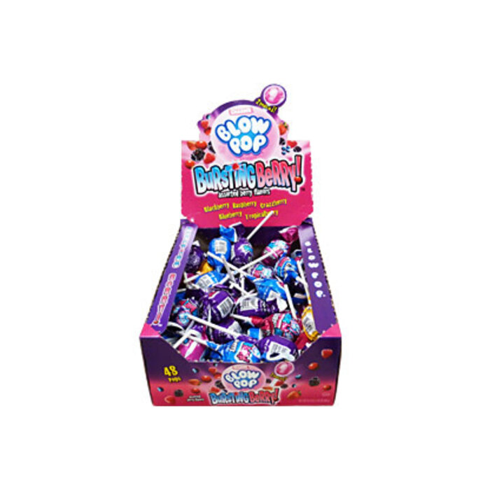 Candy Blow Pops Bursting Berry
