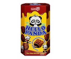 meji Chocolate Hello Panda Double Chocolate 50gr