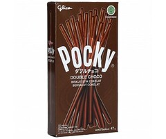 Pocky Cookies Pocky Double Chocolate 47gr