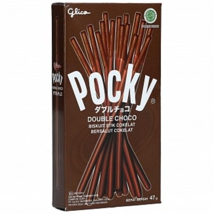 Pocky Cookies Pocky Double Chocolate 47gr