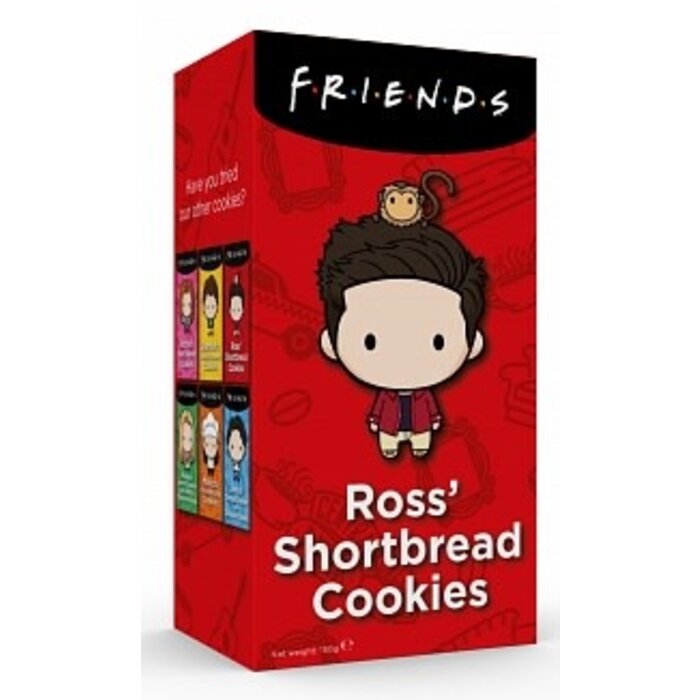 CafféLuxe Cookies Friends Ross' Shortbread Cookies 150gr