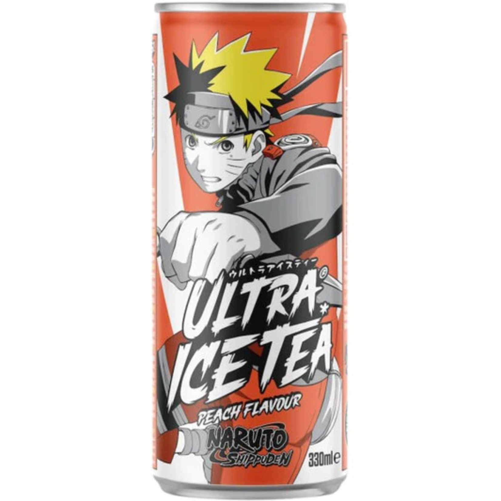 Drink Ultra Ice Tea Naruto Peach Flavor Can