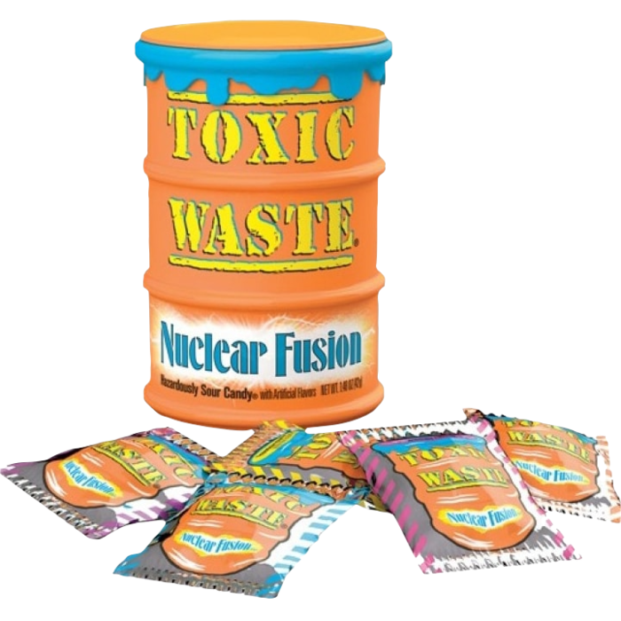 Toxic Waste Candy Toxic Waste Drum Nuclear Fusion 42gr