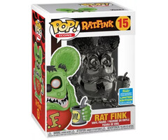 Funko Funko Icons 015 Rat Fink Grey Chromed Ratfink Toy Tokyo Limited Edition