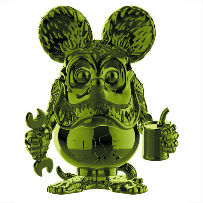 Funko Funko Icons 015 Rat Fink Green Chromed Ratfink Toy Tokyo Limited Edition