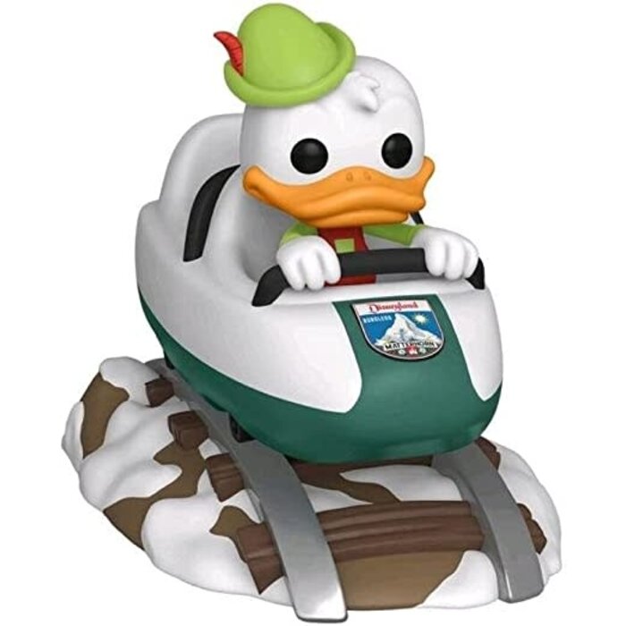 Funko Funko Disney 0088 Matterhorn Bobsleds Attraction and Donald Duck Disneyland 65th Anniversary Rides