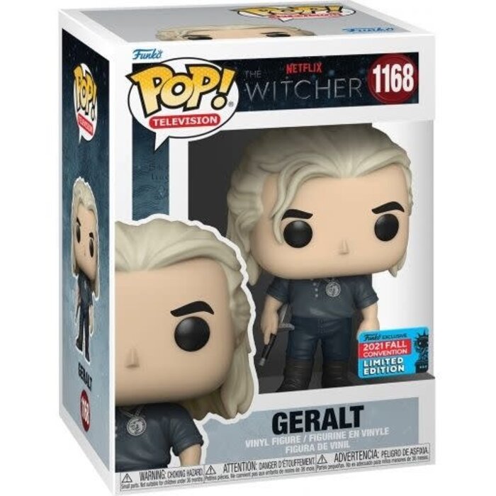 Funko Funko TV Television 1168 Geralt Witcher Netflix 2021 Fall Convention Limited Edition