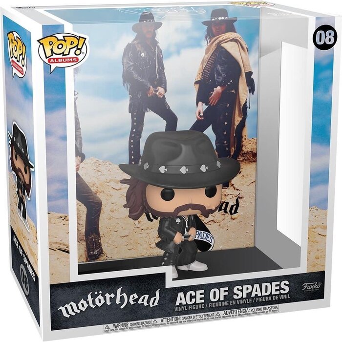 Funko Funko Albums 008 Motorhead Ace of Spades Rocks Music