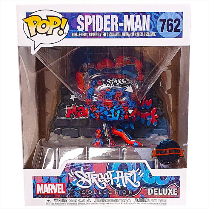 Funko Funko Marvel 0762 Spider-Man Deluxe Moment Street-Art Collection