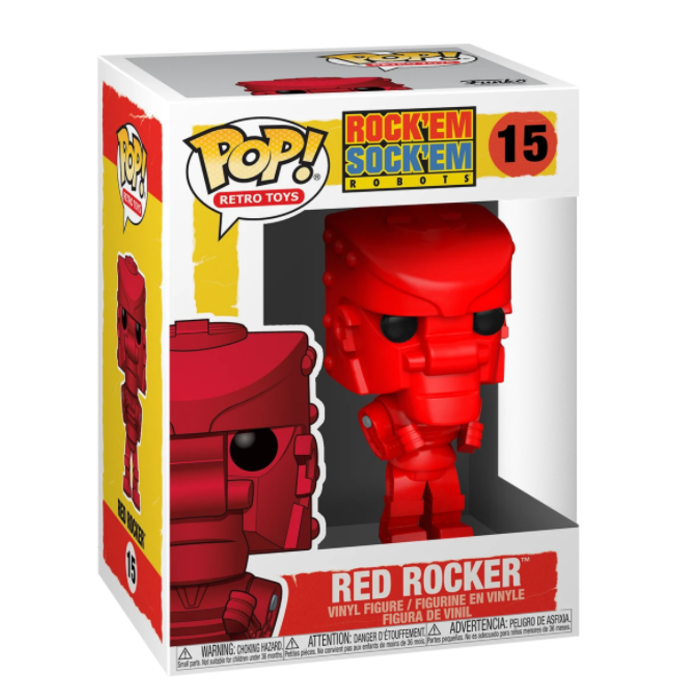 Funko Funko Retro Toys 015 Red Rocker Rock â€™Em Sock â€™Em Robots