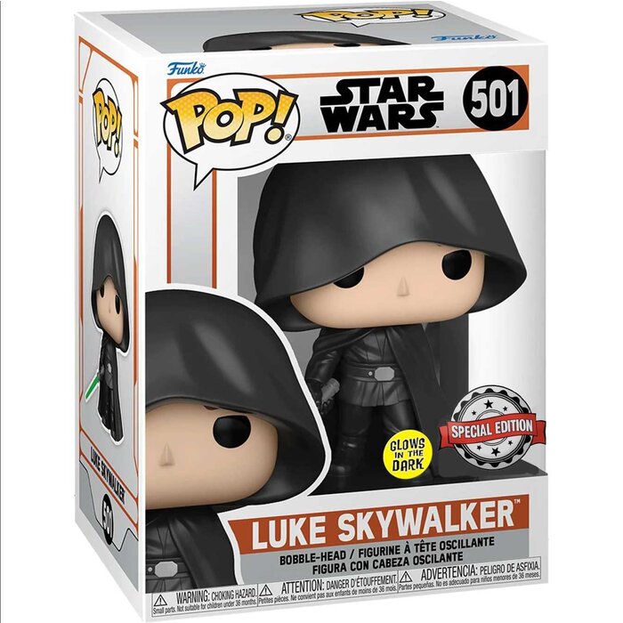 Funko Funko Star Wars 0501 Luke Skywalker GITD Special Edition Glow in the Dark