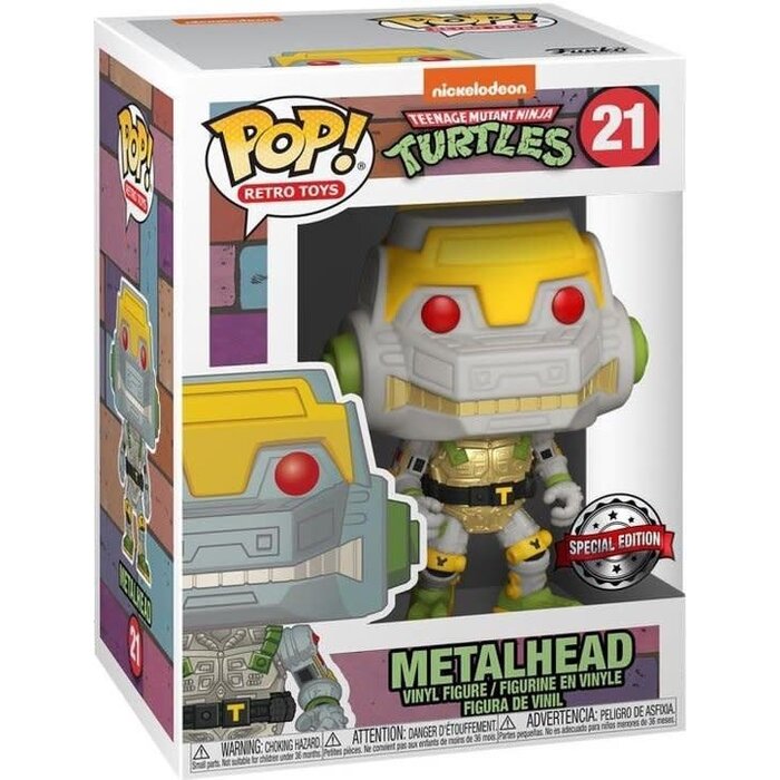 Funko Funko Retro Toys 021 Metalhead Teenage Mutant Ninja Turtles Special Edition Nickelodeon
