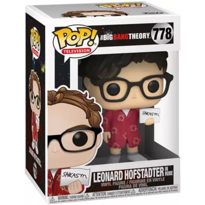 Funko Funko TV Television 0778 Leonard Hofstadter in Robe The Big Bang Theory
