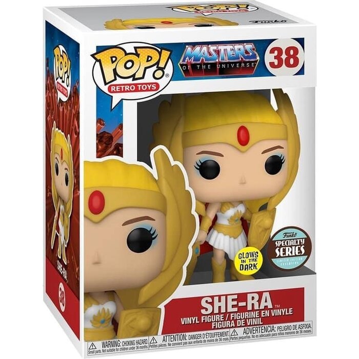 Funko Funko Retro Toys 038 GITD She-Ra Master of the Univers MOTU GITD Glow in the Dark