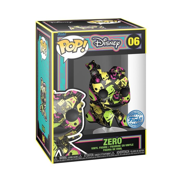 Funko Funko Art Series 06 Zero, Disney, Blacklight Special Edition