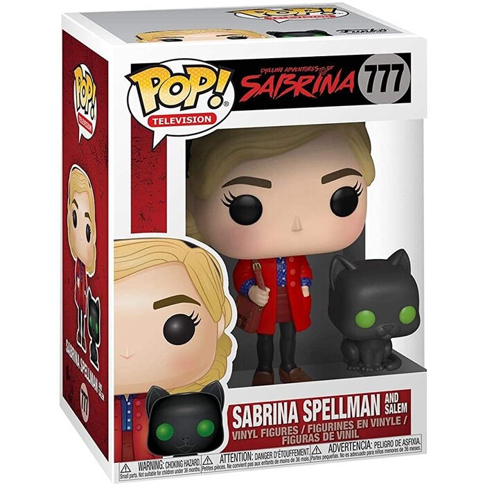 Funko Funko TV Television 0777 Sabrina Spellman and Salem Chilling Adventures of Sabrina