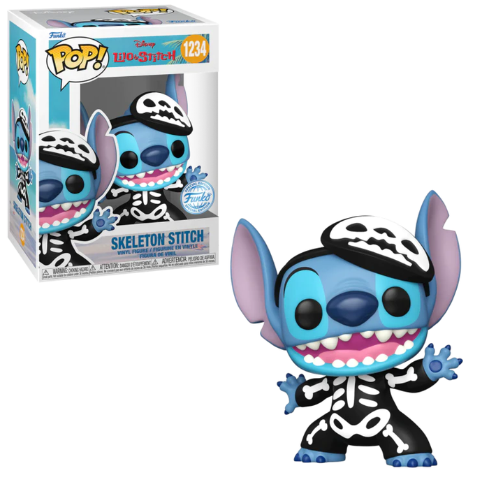 Funko Funko Disney 1234 Skeleton Stitch Funko Special Edition Lilo & Stitch