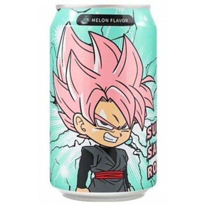 Ocean Bomb Drink Ocean Bomb Dragon Ball Super Saiyan Rose Melon Flavor 330ml