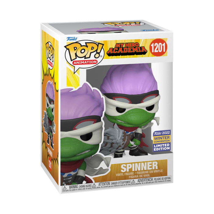 Funko Funko Animation 1201 Spinner 2022 Winter Convention Limited Edition MHA My Hero Academia