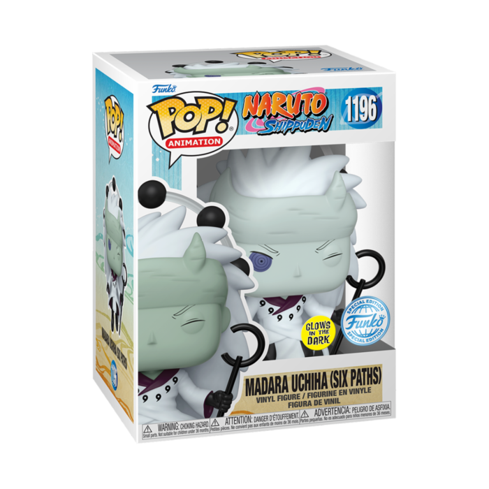 Funko Funko Animation 1196 Madara Uchiha GITD Naruto Shippuden