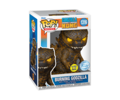 Funko Funko Movies 1316 Burning Godzilla GITD Godzilla VS Kong