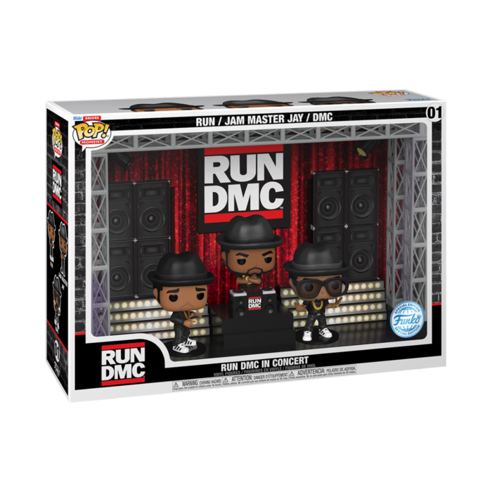 Funko Funko Moment 01 RUN DMC in Concert RUN / Jam Master Jay / DMC Rocks