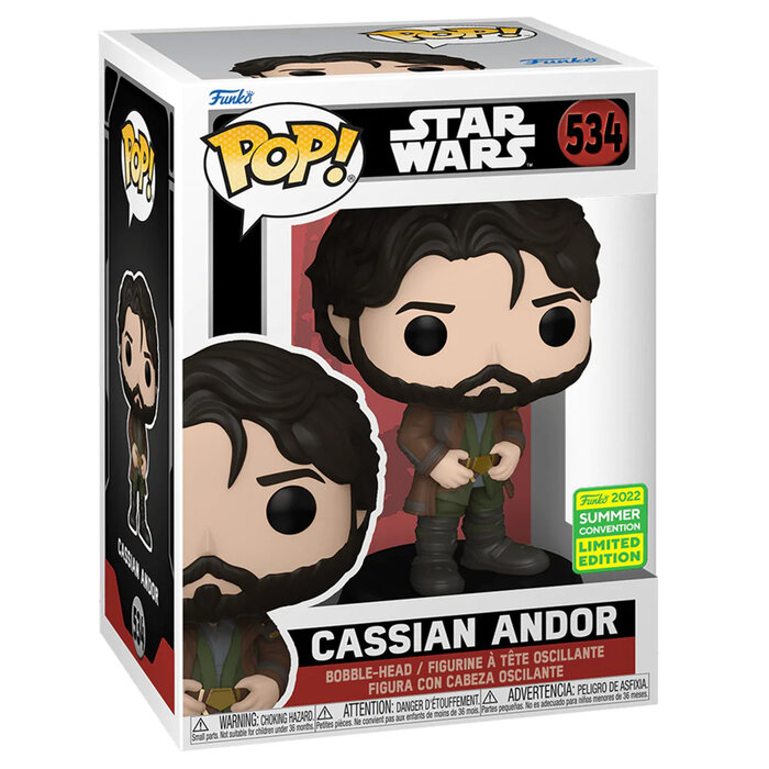 Funko Funko Star Wars 0534 Cassian Andor 2022 Summer Convention Limited Edition