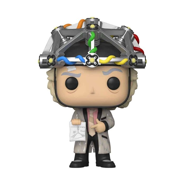 Funko Funko Movies 0959 Doc with Helmet Glow in the Dark GITD Back to the Future