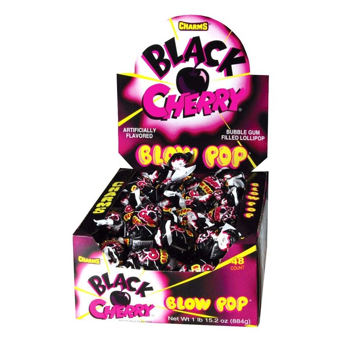 Candy Blow Pops Black Cherry