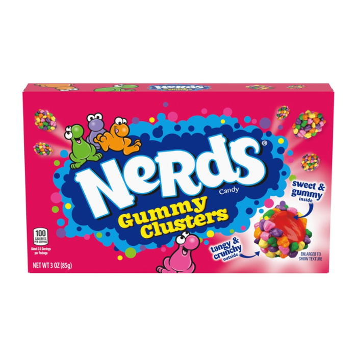 Nerds Candy Nerds Gummy Clusters Theatre 85gr