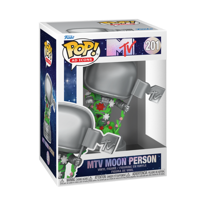 Funko Funko Ad Icons 201 MTV Moon Person MTV 40th Anniversary