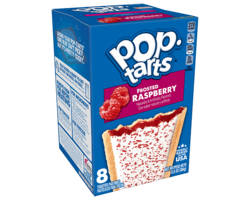 Kellogg's Pop Tarts Frosted Raspberry 8p 384gr