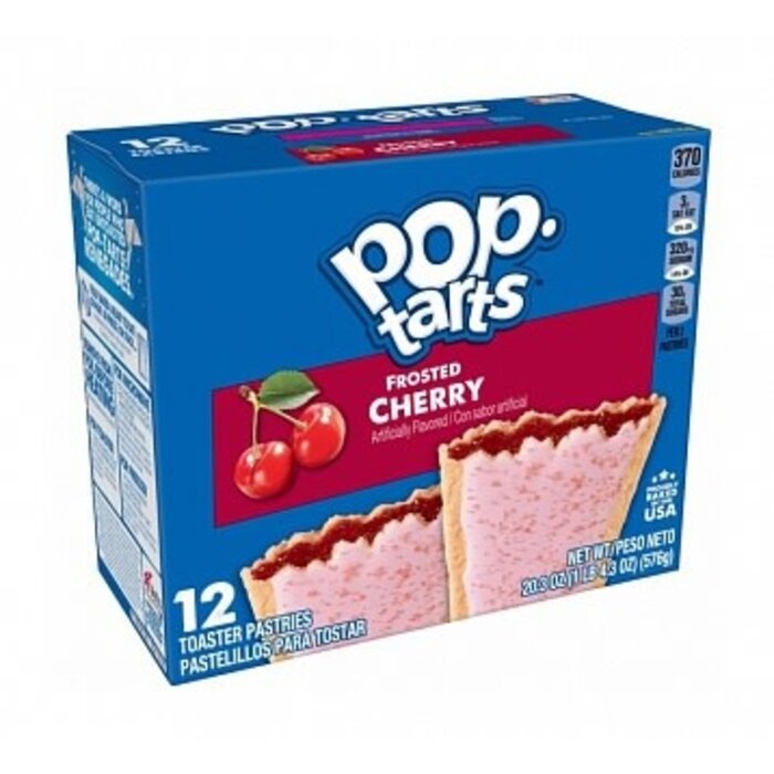 Kellogg's Pop Tarts Frosted Cherry 12p 576gr
