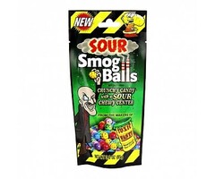 Toxic Waste Toxic Waste Sour Smog Balls Bag 85g
