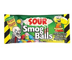 Toxic Waste Candy Toxic Waste Sour Smog Balls 48gr