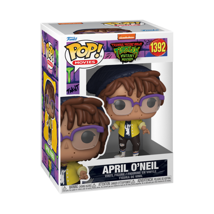 Funko Funko Movies 1392 April O'Neil TMNT Teenage Mutant Ninja Turtles Mutant Mayhem