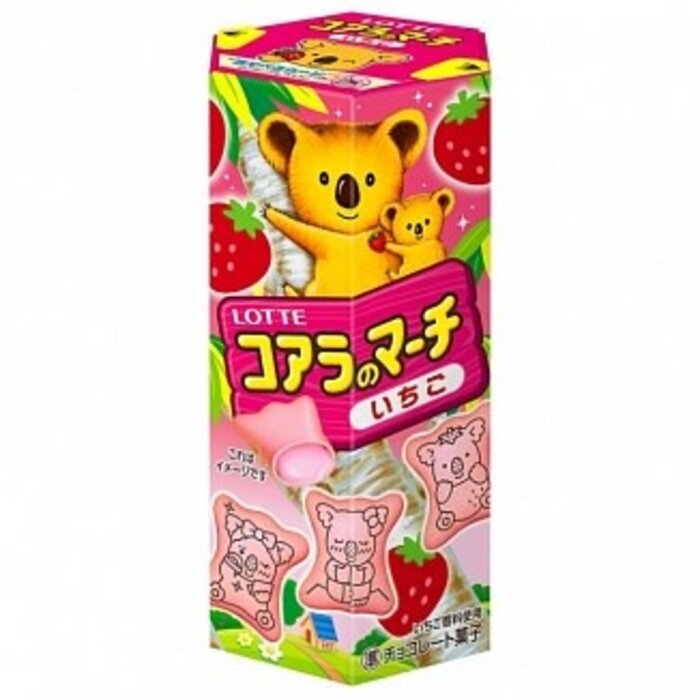 Lotte Chocolate Koala's March Strawberry 37gr