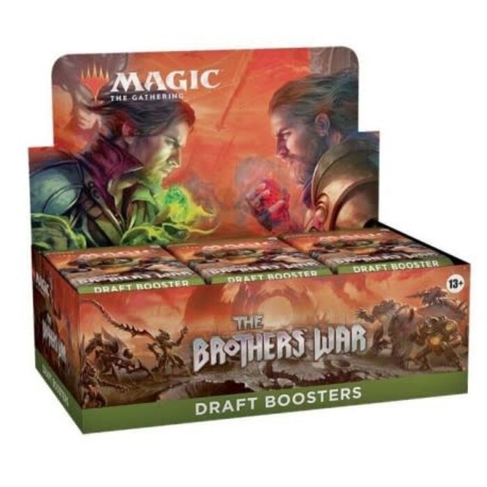 Wizards of the Coast Cards MTG Magic The Gathering The Brothers' War Draft Booster Pack