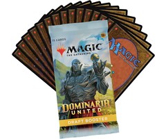 Wizards of the Coast Cards MTG Magic The Gathering Dominaria United Draft Booster Pack